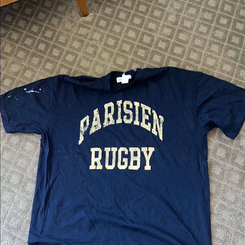 Firsrport Parisien Rugby Graphic T-Shirt – Navy